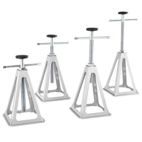 VEVOR RV Stabilizer Jacks, 4 Pack Aluminum RV Leveling Jacks, RV Stack Jacks for RV Travel Trailer Camper, Single Screw Jack Support up to 6000 L